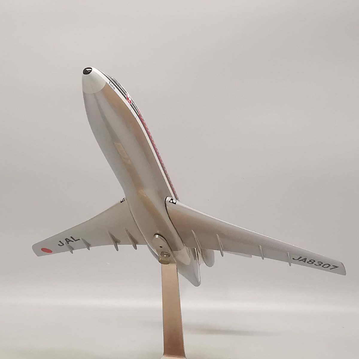 PACMIN パックミン 1/100 ボーイング B727-100 JAL 日本航空 JA8307 旧鶴丸塗装 航空機 模型 Z5590_画像7