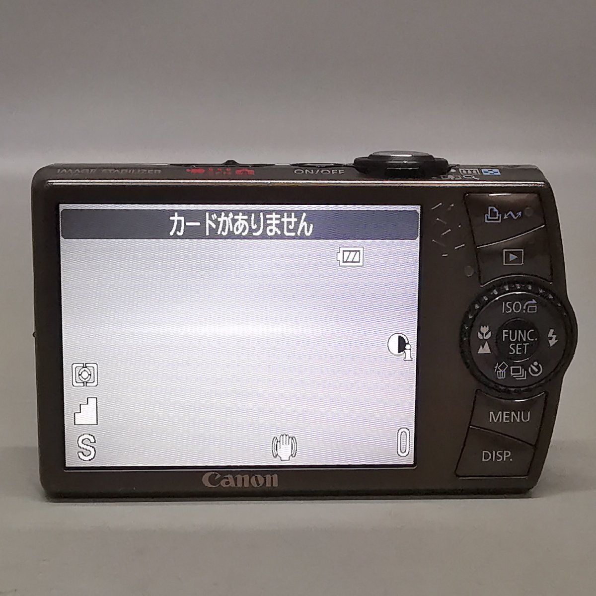 動作品 Canon キヤノン IXY DIGITAL 920 IS PC1308 コンパクトデジタルカメラ 充電器付 Z5605_画像7