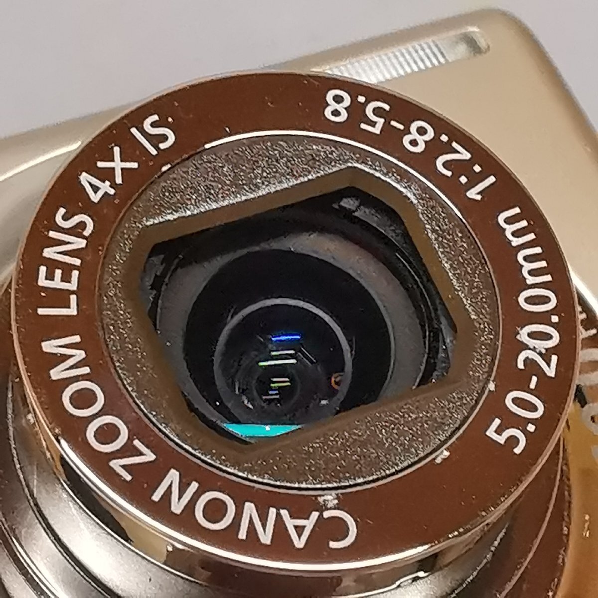 動作品 Canon キヤノン IXY DIGITAL 920 IS PC1308 コンパクトデジタルカメラ 充電器付 Z5605_画像2