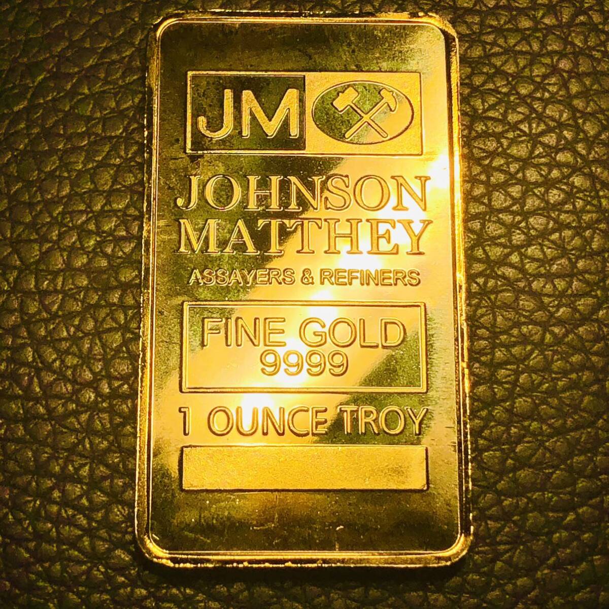 外国古銭 イギリス JOHNSON MATTHEY ゴールドバー 大型金貨 カプセル付きの画像1