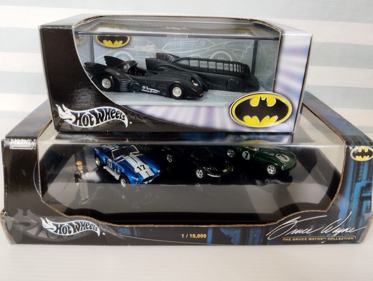 バットマン　ミニカー　ブルース ウェイン コレクション　ホットウィール　10,000個限定　未開封　バットモービル　_画像1