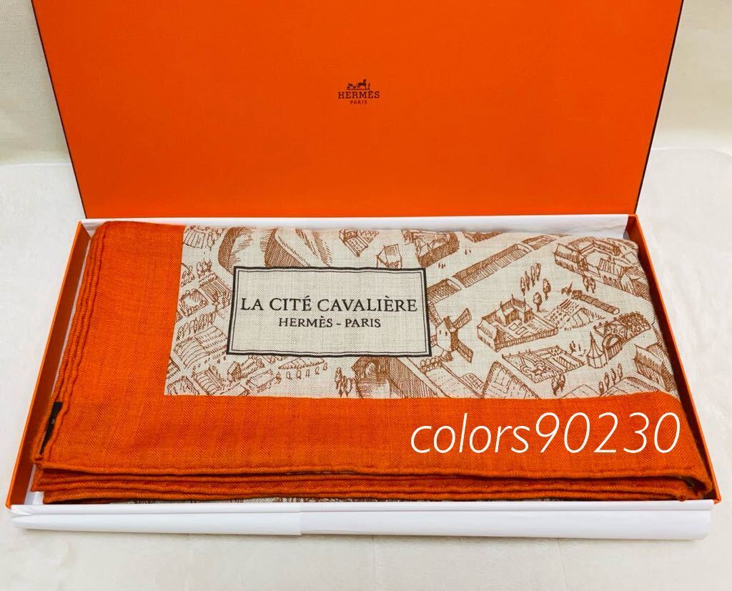 激レア 極美品 エルメス カレジェアン カシミヤシルク 大判 激レア 極美品 エルメス カレジェアン カシミヤシルク 大判