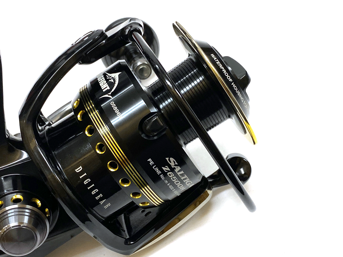 ダイワ　ソルティガZ　6500H　ドッグファイト　DAIWA　SALTIGA　Z　DOGFIGHT　10　15　7000H　スピニングリール　JAPAN　日本製_画像5