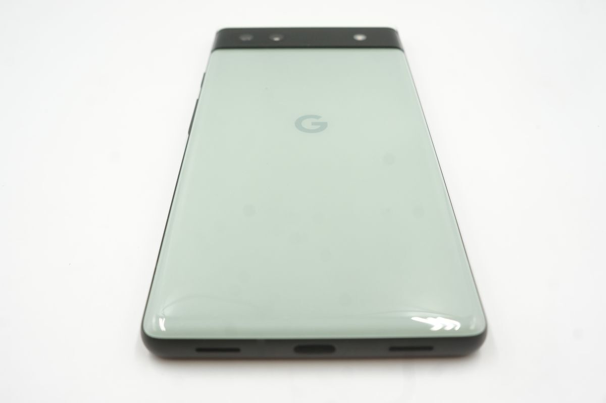 ★☆全額返金保証！最速発送！【Google Pixel 6a 128GB SoftBank Sage 白ロム 動作確認済】★☆（202403-04855-Skaitori）の画像4