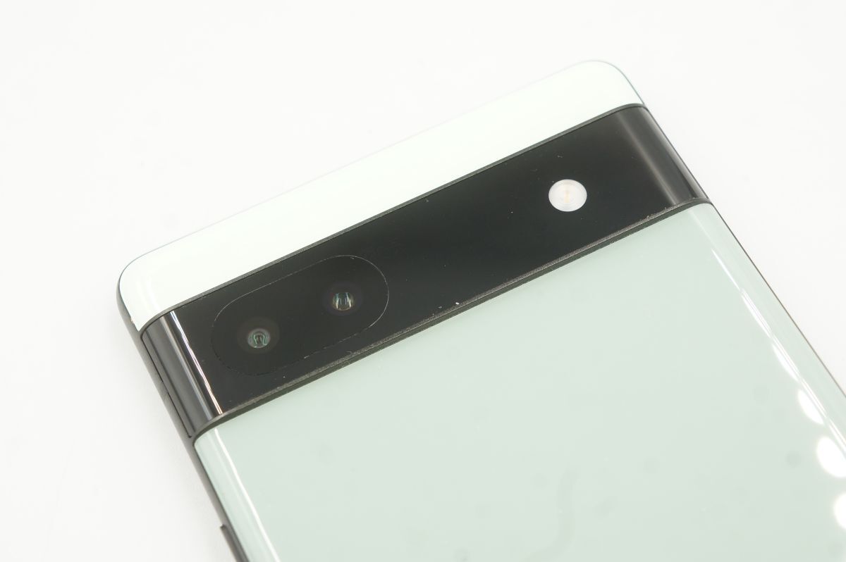 ★☆全額返金保証！最速発送！【Google Pixel 6a 128GB SoftBank Sage 白ロム 動作確認済】★☆（202403-04855-Skaitori）の画像5