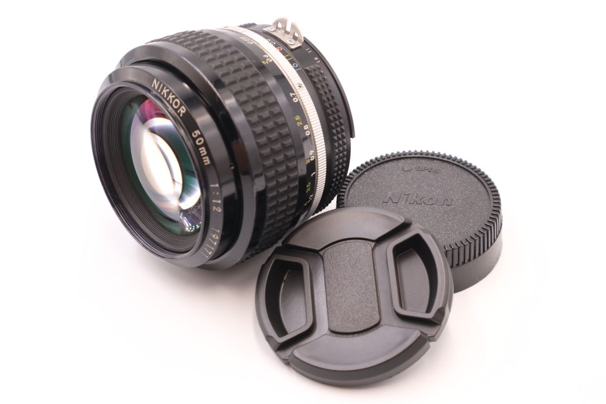 ★☆全額返金保証！最速発送！【Nikon ニコン Ai NIKKOR 50mm F1.2 難あり】★☆（202404-30509-kaitori）_画像1