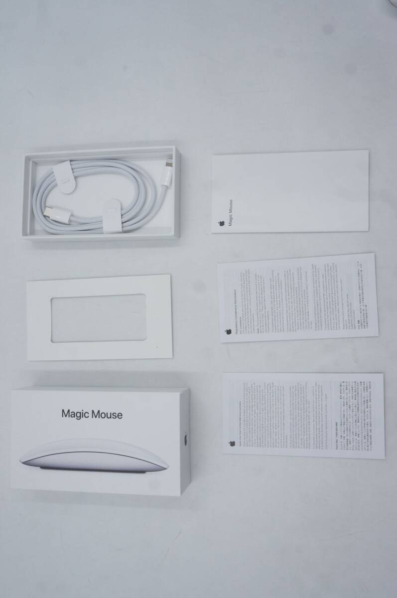 ★☆全額返金保証！最速発送！【Apple Magic Mouse MK2E3J/A】★☆（202403-18735-PCkaitori）の画像4