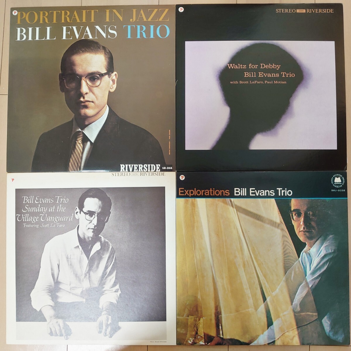 LP☆ビル・エヴァンス 10枚セット〜ワルツ・フォー・デビー、ポートレイト・イン・ジャズ、アンダーカレント・Bill Evans_画像1