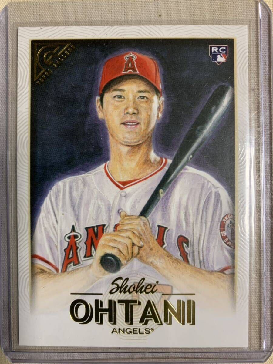 2018 TOPPS GALLERY #116 SHOHEI OHTANI RC 大谷翔平 トップス ルーキーカード 原画 瀬戸真弓