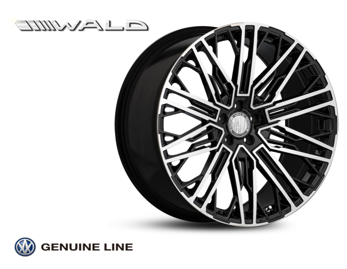WALD ヴァルド GENUINE LINE BM001 9.0×22 10.5×22 5/112 Meredes Benz W222 S-class 22インチ メルセデス ホイール 4本セット 新品 _画像1
