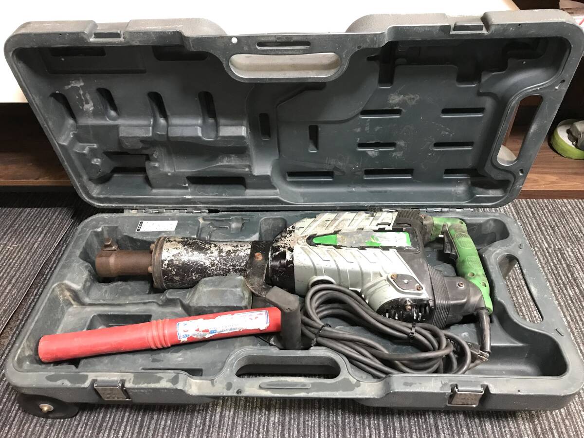  HITACHI 　日立工機 　電動ハンマ H 65SB2　動作確認済み　中古_画像10