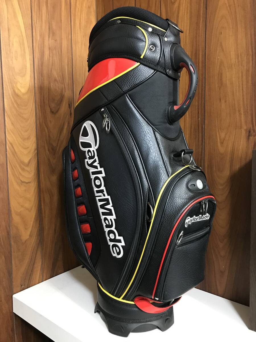 ＴａｙｌｏｒＭａｄｅ /テーラーメイド　キャディバッグ　ブラック　中古_画像4