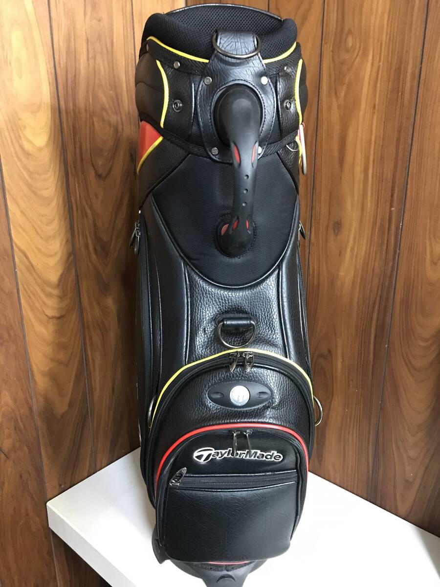 ＴａｙｌｏｒＭａｄｅ /テーラーメイド　キャディバッグ　ブラック　中古_画像6