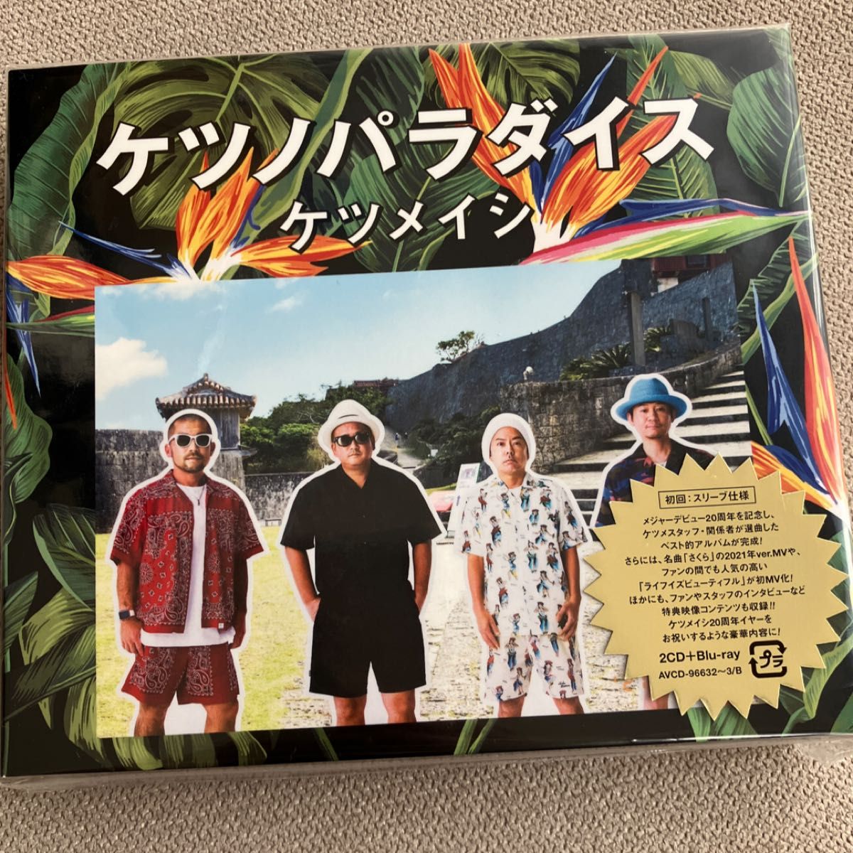 Blu-ray付 ケツメイシ 2CD+Blu-ray/ケツノパラダイス 21/3/31発売 