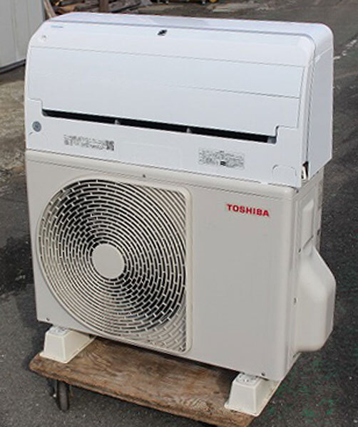 wz9782 東芝 ルーム エアコン ４０ 主に１４畳用 中古 和歌山市近郊別途取り付け可能_画像2