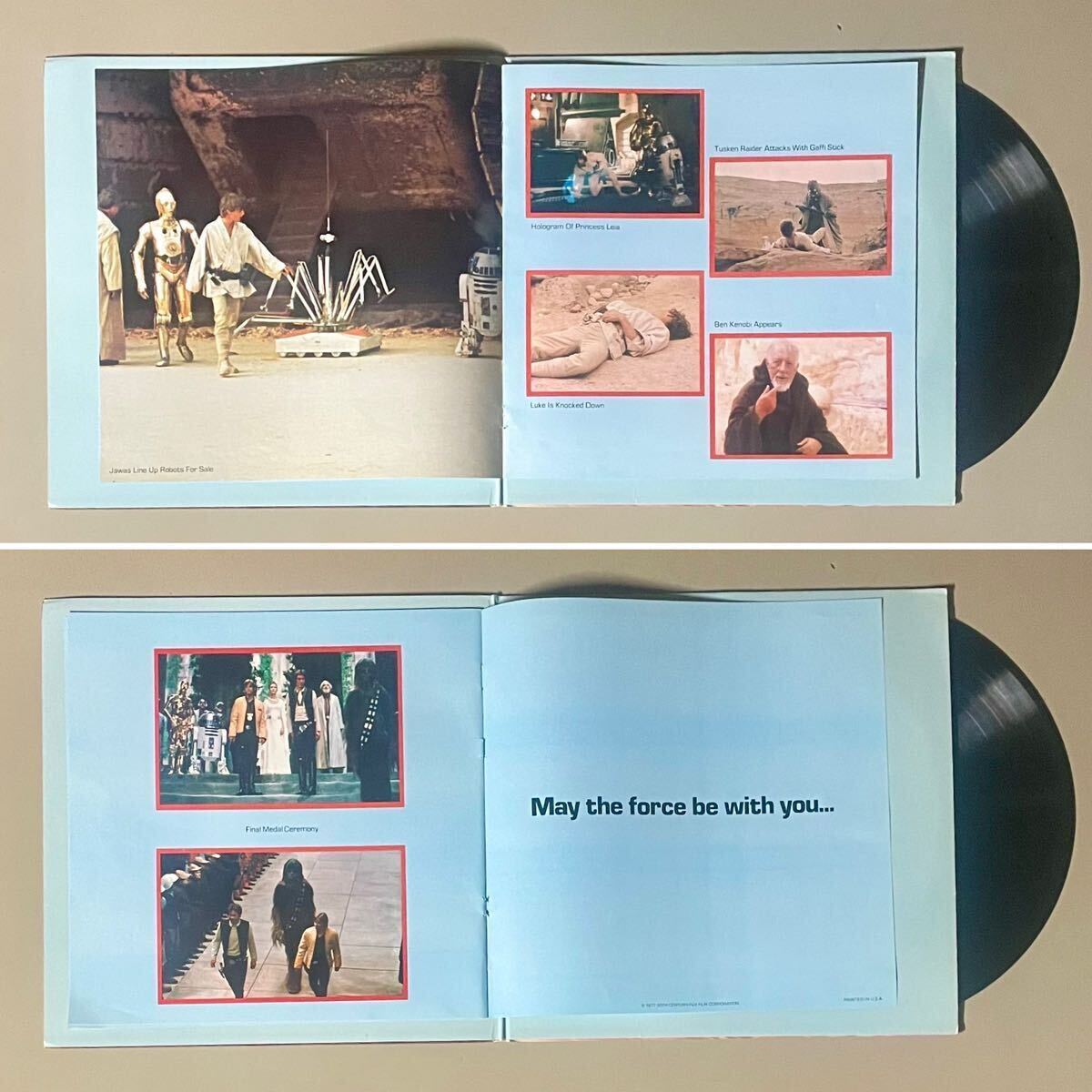 LP レコード　THE STORY OF STAR WARS 1977_画像9