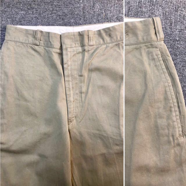 1960s US Military Twill Pants Size W31 L33 | isalex-afrique.com