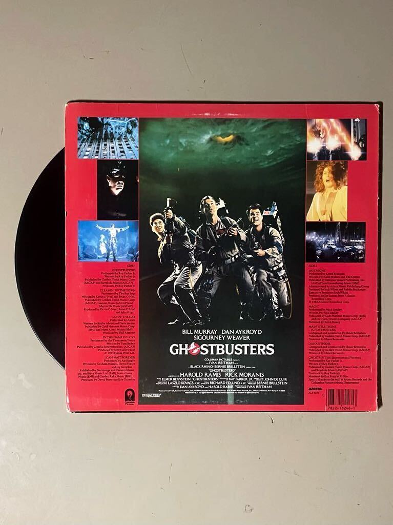 LP レコード　GHOSTBUSTERS 1984_画像2