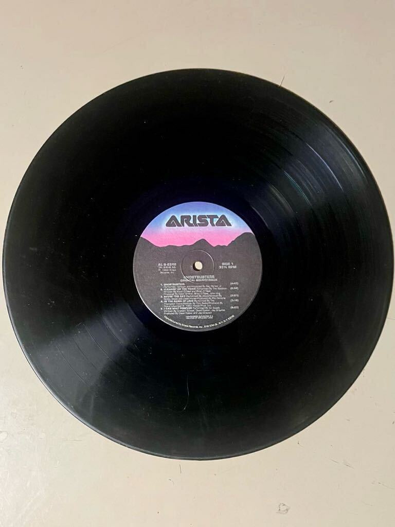 LP レコード　GHOSTBUSTERS 1984_画像4