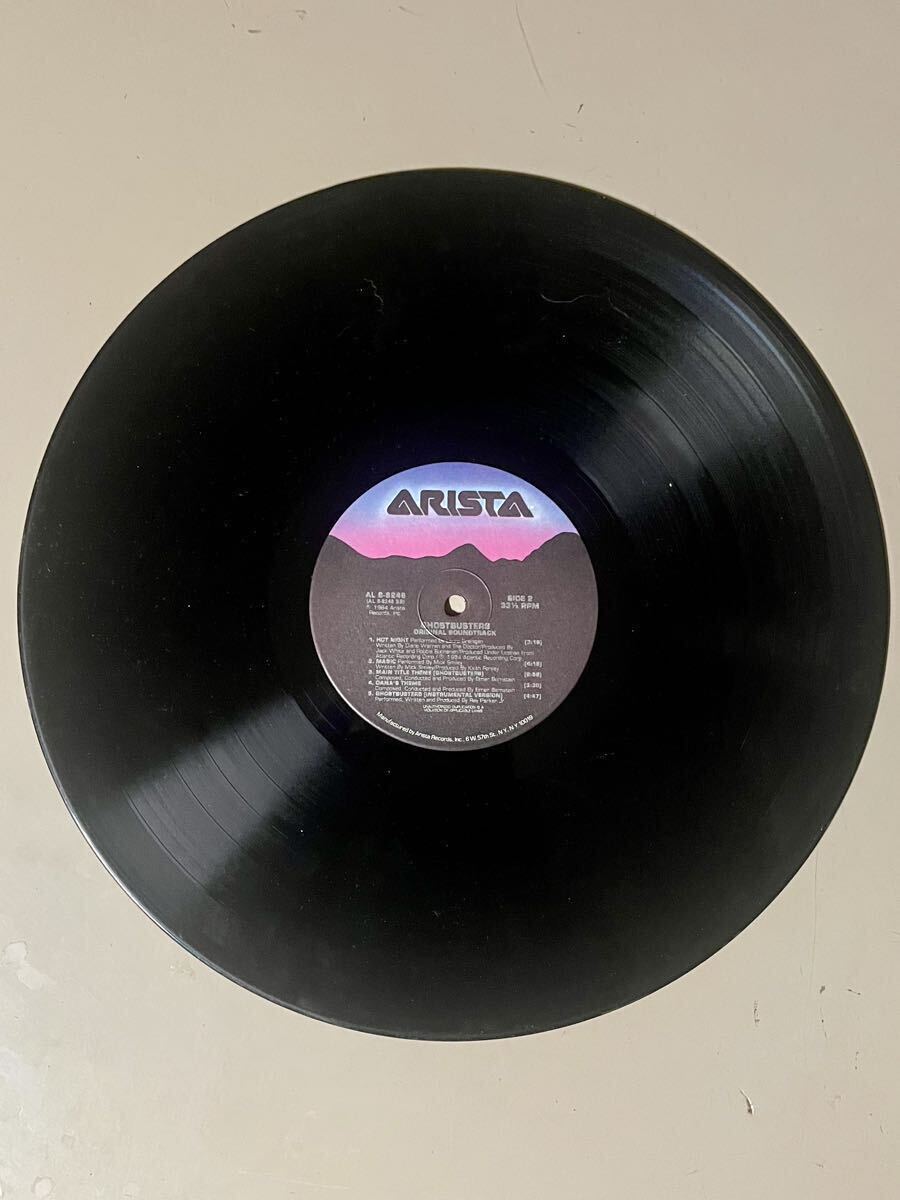 LP レコード　GHOSTBUSTERS 1984_画像6