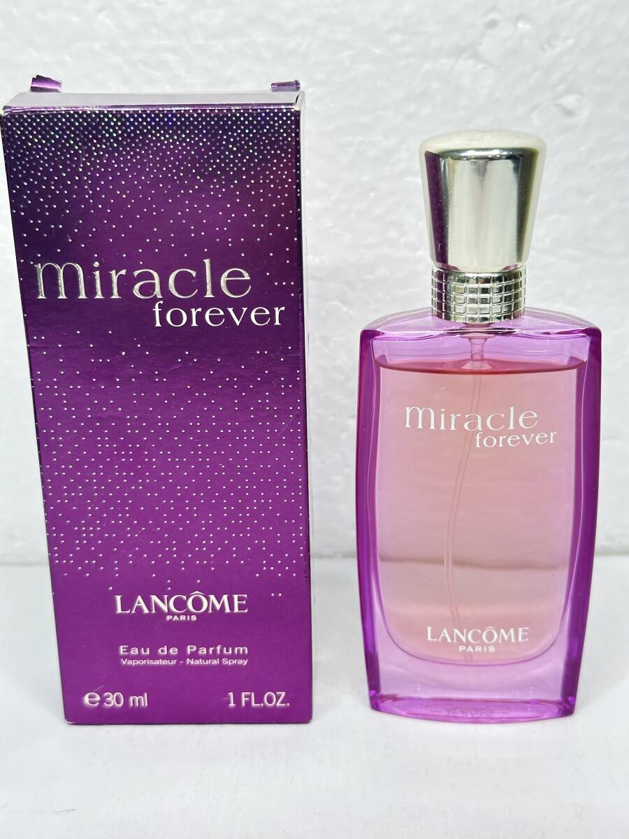 4181) ほぼ満タン LANCOME ランコム miracle forever ミラクル フォーエバー EDP オードゥパルファム Eau de Parfum 30ml 香水の画像1