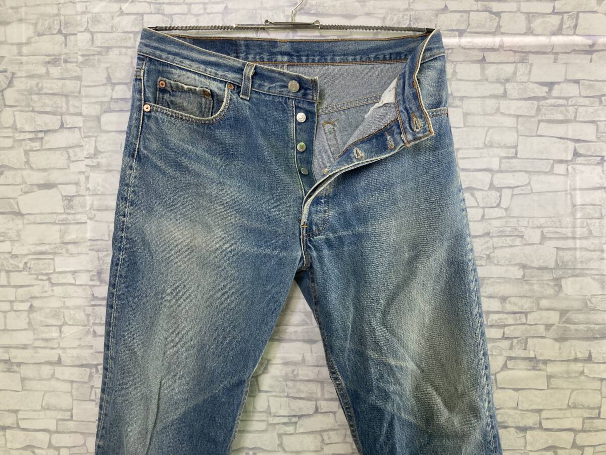 ★90's★ USA製 501 Levi’s リーバイス W34 L30 アメリカ製 デニムパンツ ジーンズ ヴィンテージ 激安 格安 ボタンフライの画像4