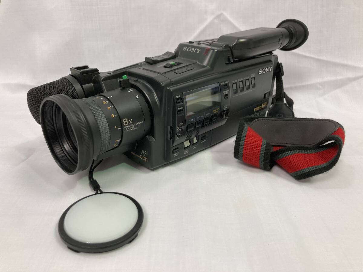 *SONY Sony * video camera Handycam HI8 CCD-v900 operation not yet verification super-discount cheap set 