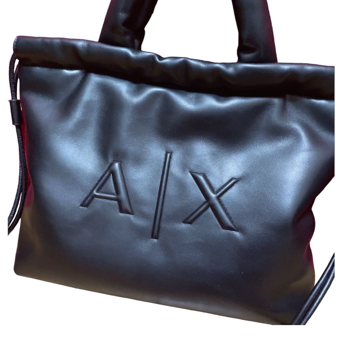 ARMANI EXCHANGE  アルマーニエクスチェンジ　A|Xロゴ　ミディハンドバッグ