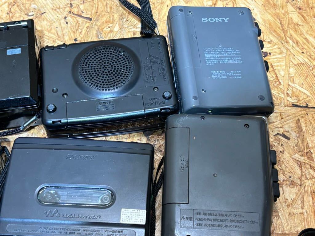 ジャンク ウォークマン カセットレコーダー カセットプレーヤー SONY Panasonic まとめ WA-3000 WM-GX202 WM-103 TCM-400 RQ-L26などの画像6