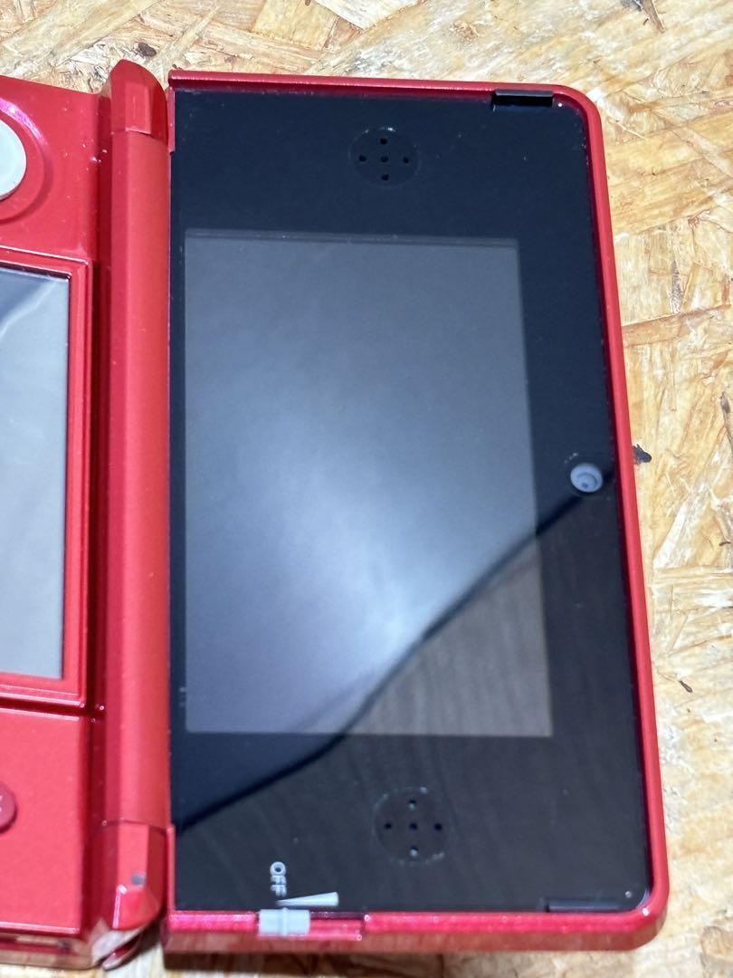 任天堂 3DS スペシャルパック アダプター メモリー4GB 箱説明書付き 赤_画像7