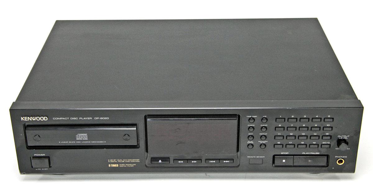  KENWOOD 　CDプレーヤー DP-6020　ジャンク品 _画像2