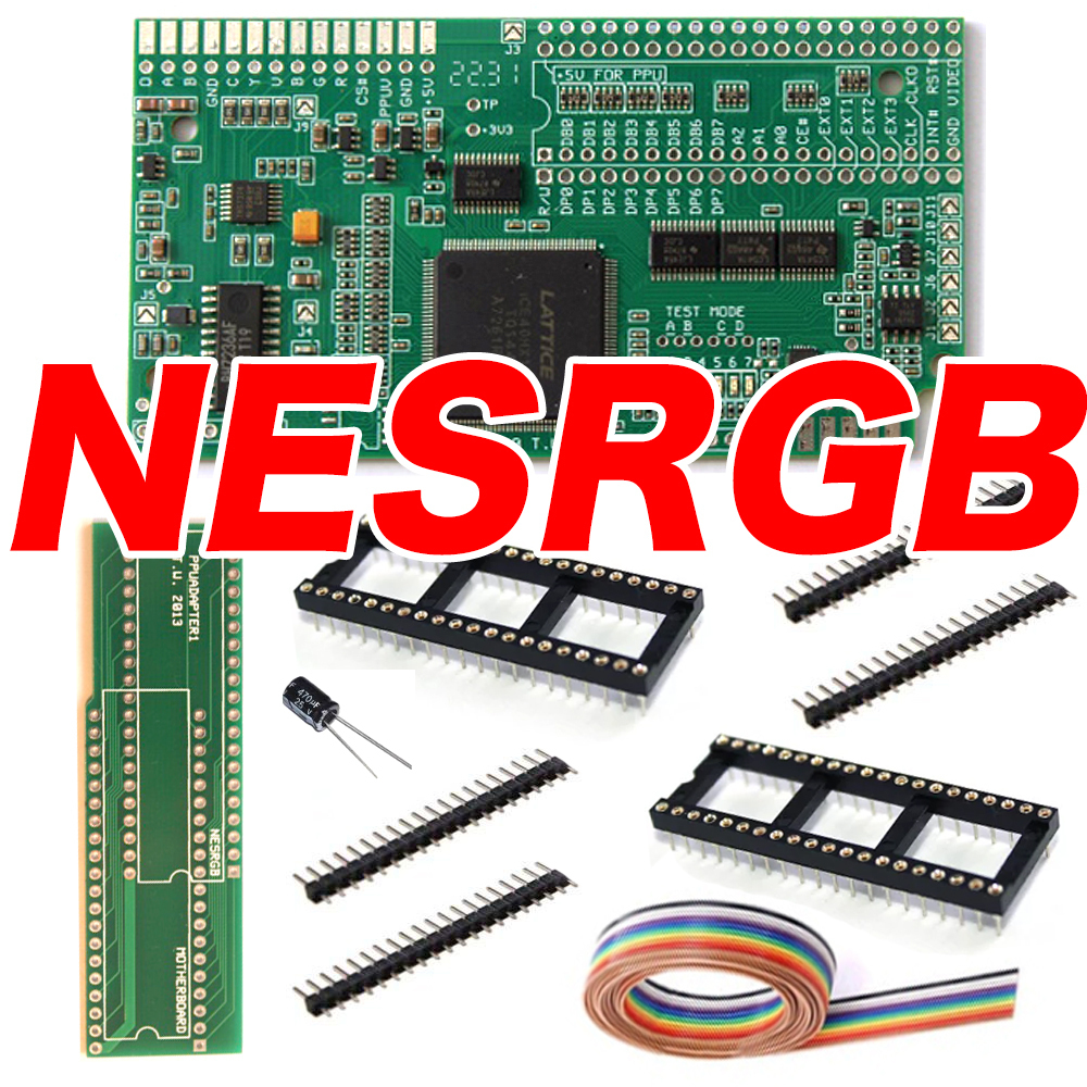 ファミコン用改造基板「NESRGB 4.1」FOR New Famicom (ニューファミコン)の画像1