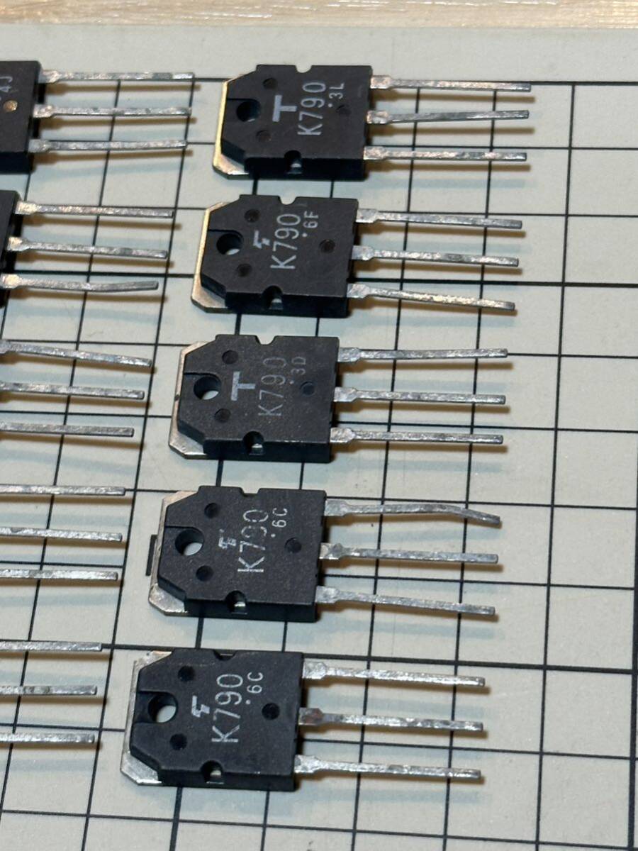 TOSHIBA MOSFET Transistor K790 10点 トランジスタ _画像3