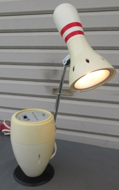 ☆昭和レトロ☆スタンレー ボーリングスタンド テーブルスタンド照明 間接照明 1950'S ボーリングピン型の画像6
