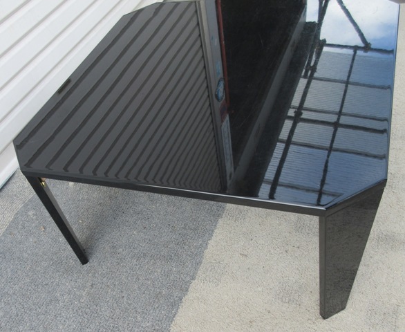 ☆激安☆ブラック化粧板 正方形 60×60 折りたたみテーブル ローテーブル ミニテーブル サイドテーブルの画像6