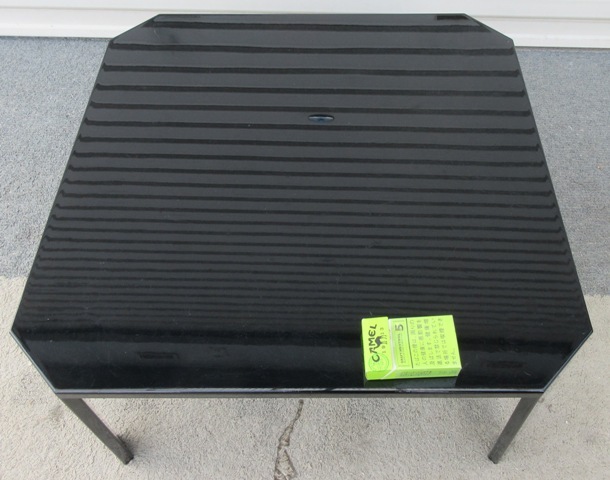 ☆激安☆ブラック化粧板 正方形 60×60 折りたたみテーブル ローテーブル ミニテーブル サイドテーブルの画像4