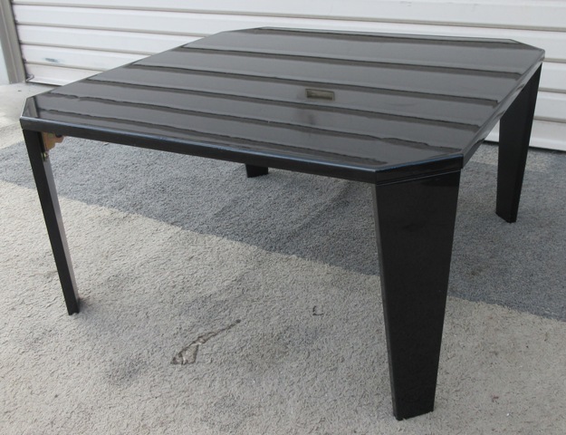 ☆激安☆ブラック化粧板 正方形 60×60 折りたたみテーブル ローテーブル ミニテーブル サイドテーブルの画像1