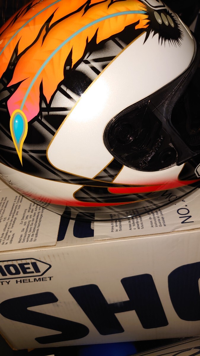 SHOEI X8-V スコット ラッセル レプリカ ヤマハ ラッキーストライクの画像4