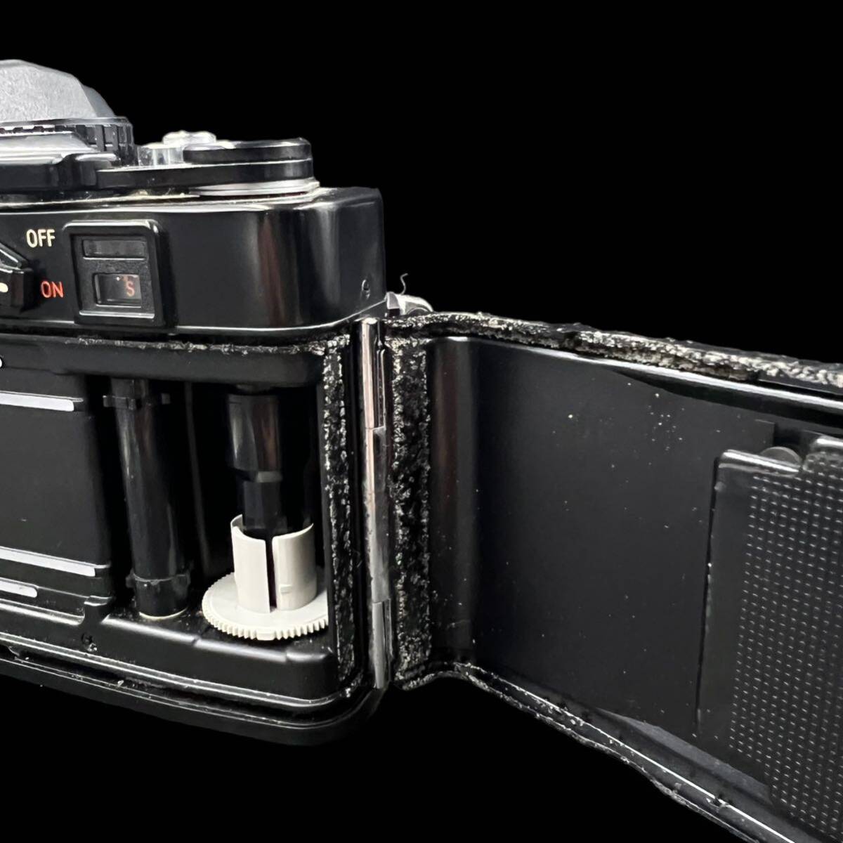 【KF2308】 MINOLTA XE ミノルタ フィルムカメラ ROKKOR-PF 1:1.7 f=50mm レンズ_画像6
