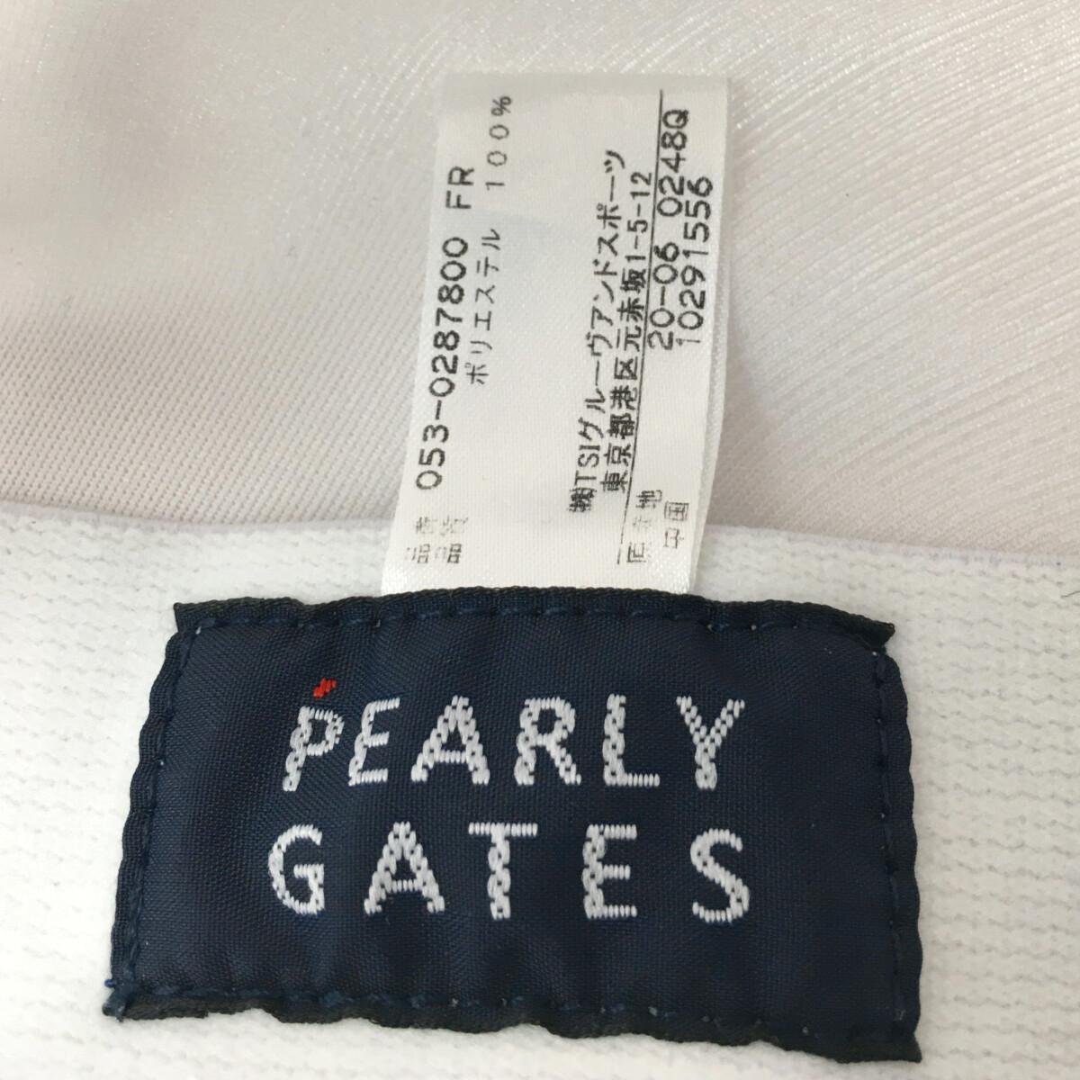 coco★パーリーゲイツ★PEARLY GATES★キャップ★白★ホワイト★フリー★シンプル★中古※レターパックプラス発送可★89231_画像5