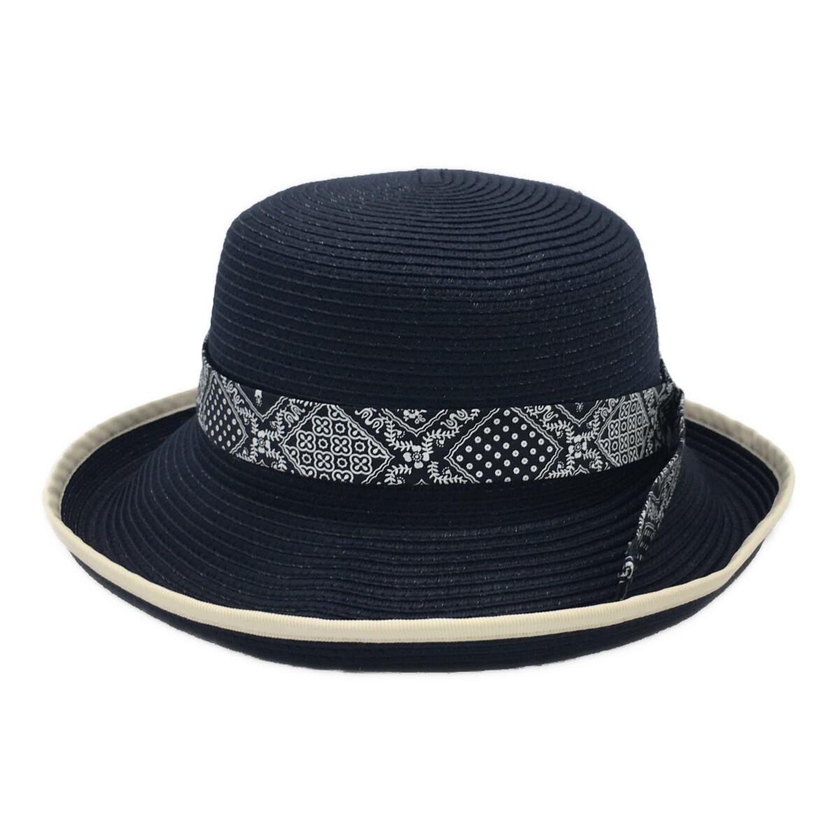 coco* Munsingwear wear *Munsingwear×reyn spooner * collaboration straw hat * navy * used *89303
