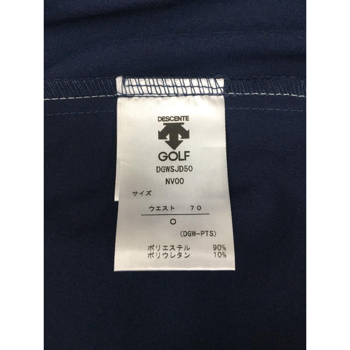 coco★デサントゴルフ★DESCENTE★ショートパンツ/スカート風★紺/ネイビー★O(LL)/大きい★中古※レターパックプラス発送可★90006_画像5