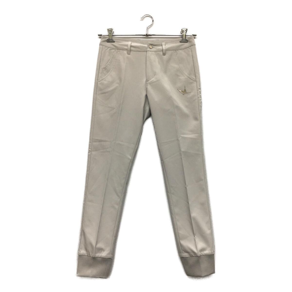 coco★新品★ウノピュウノ★1PIU1UGUALE3★リブパンツ★ロングパンツ★ライトグレー★2(M)※レターパックプラス発送可★90120
