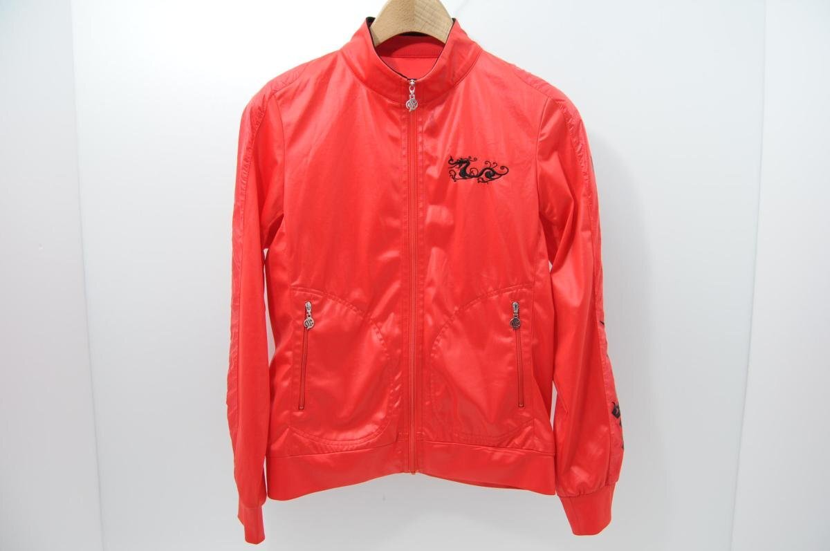 coco* Dance With Dragon * long sleeve full Zip outer * red * red *2(M)*USED* cat pohs shipping possible *65394