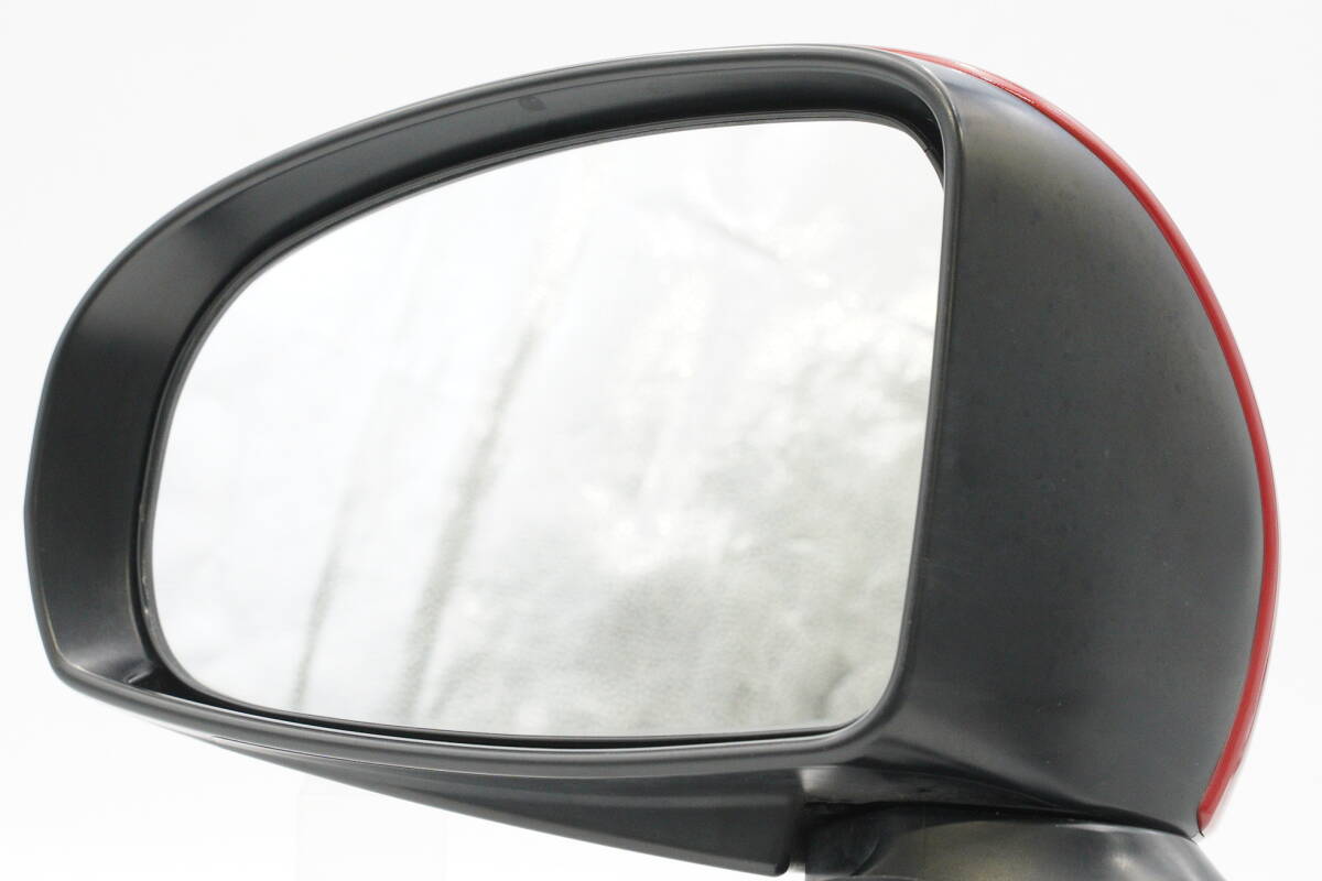 *ZVW30 30 серия Prius S зеркало на двери левый сторона пассажира 3R3 красный серия 7P автоматический электрический LED указатель поворота Toyota p:DB5