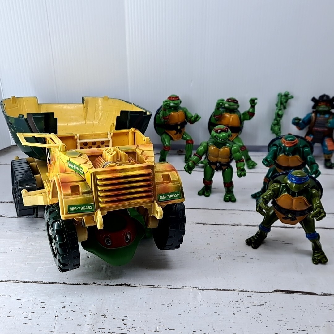 大量セット Teenage Mutant Ninja Turtles FigureTMNT SAMURAI ミュータント 忍者 タートルズ フィギュア ニンジャ サムライ 変形 まとめの画像3