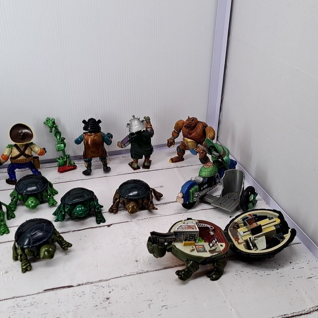  large amount set Teenage Mutant Ninja Turtles FigureTMNT SAMURAI Mu Tanto ninja ta-toruz figure Ninja Samurai deformation summarize 