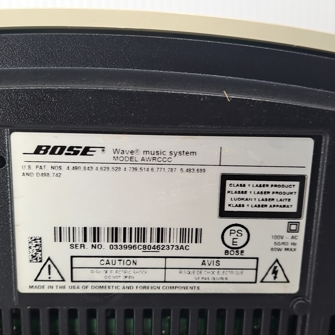 【通電確認済】BOSE WAVE music system AWRCCC CD Player Audio ボーズ ウェーブ ミュージック システム CD プレイヤー オーディオの画像9