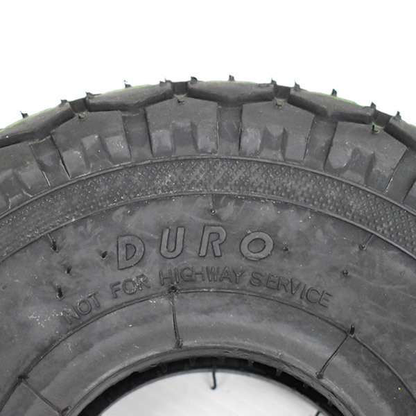 HF-231 4.10/3.50-4 4PRタイヤ2本 DURO デュロ カート 荷車用タイヤ 花柄タイヤ HF231 410/350-4_画像3