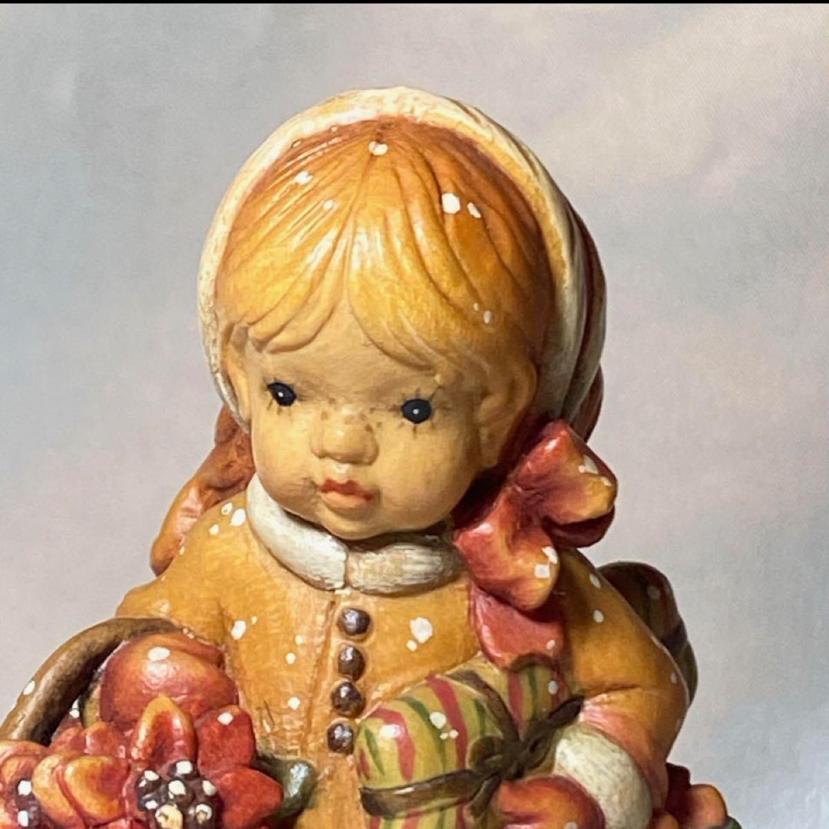 超激レア　アンリ木彫り人形  サラ・ケイ　リュージュオルゴール　4000体限定 置物 木彫り アンリ人形